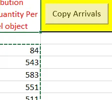 Create Weekly Pattern Arrivals