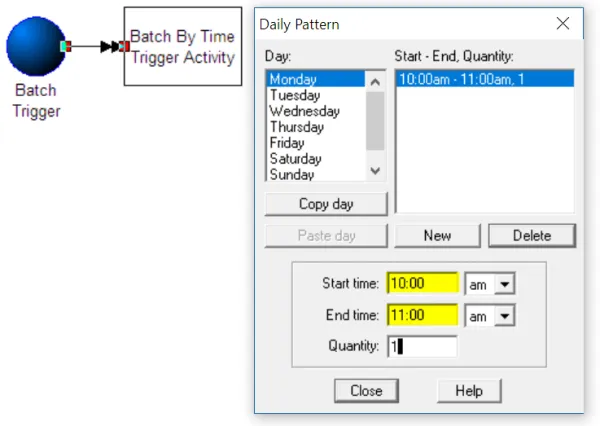 Batching All Waiting Entities at a Specific Time