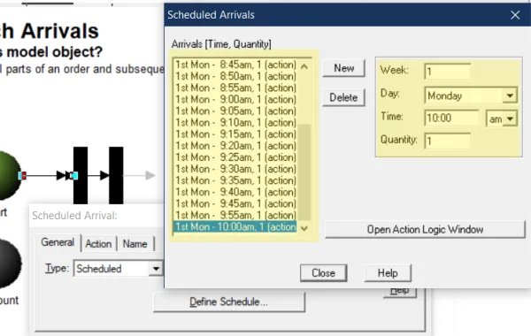Creating Batch Arrivals