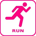 An illustration of someone running, representing the speed of setup