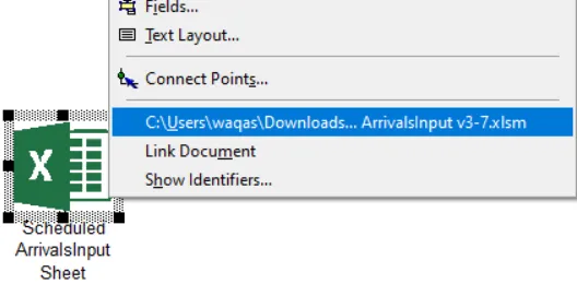 Import Scheduled Arrivals