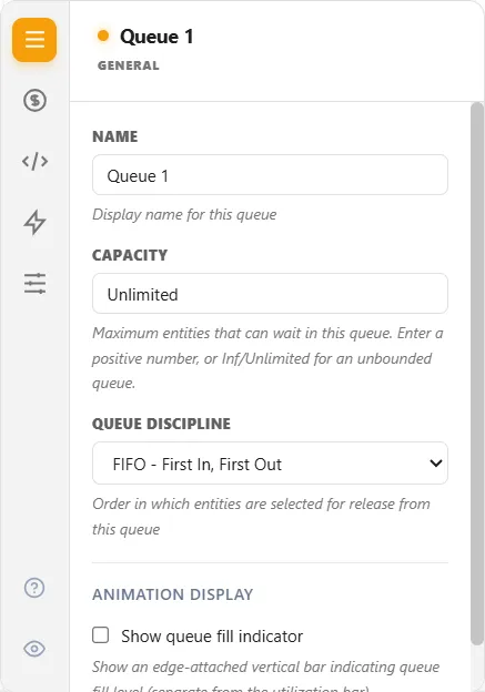 The Queue node