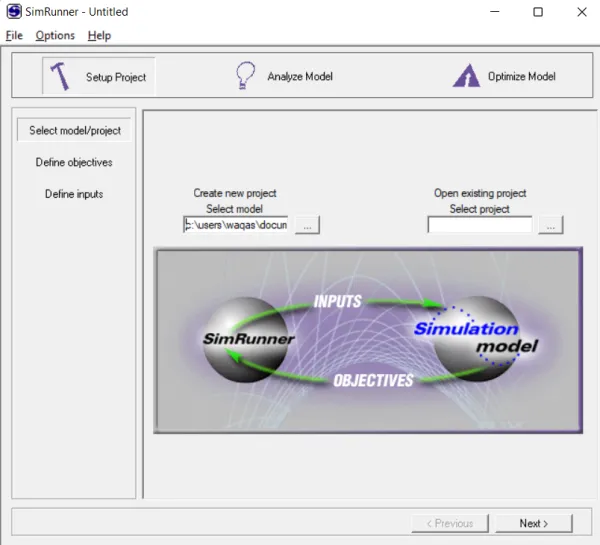 SimRunner in ProcessModel