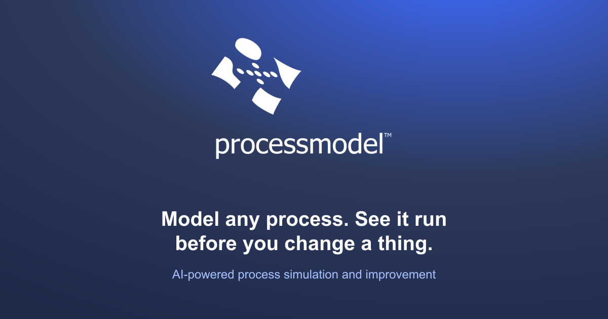 Process simulation and improvement software | ProcessModel