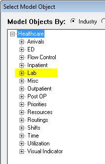 When new lab Model Objects were added, a category was created automatically in ProcessModel.