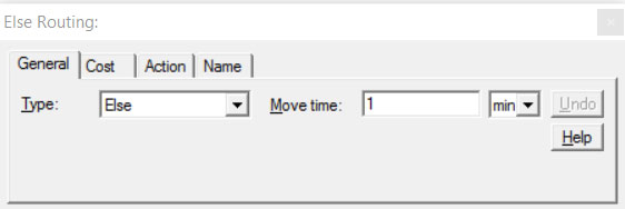 Else Routing with a Group of Pickup Routings