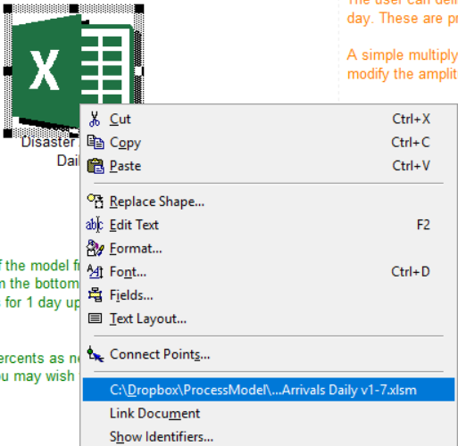 Open Disaster Arrivals Daily excel file