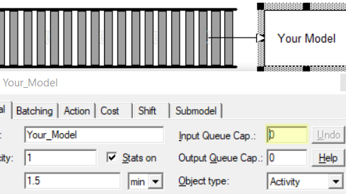 conveyor set input queue